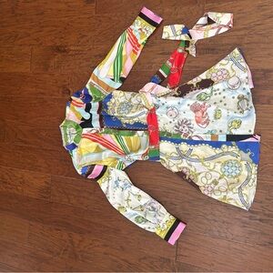 Zara mini A-line flare shirt dress. Whimsy colorful print, NWT